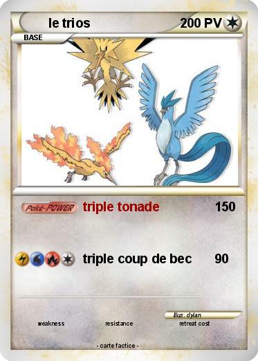 Pokemon le trios