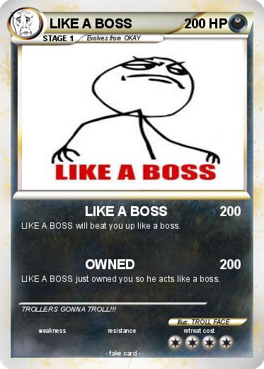 Pokemon LIKE A BOSS