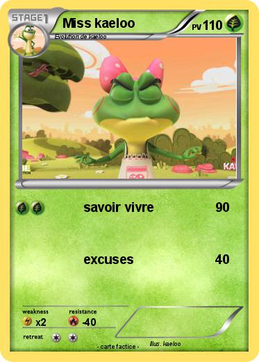 Pokemon Miss kaeloo