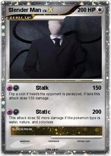 Pokemon Slender Man