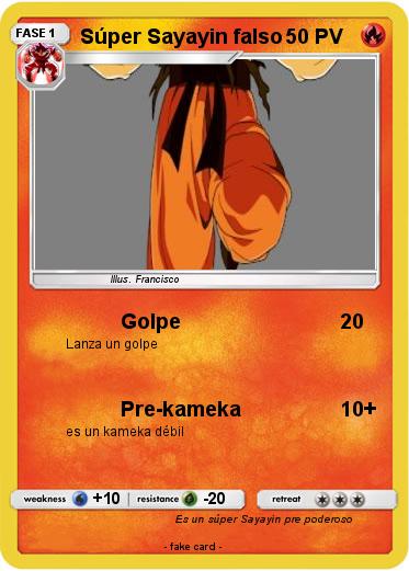 Pokemon Súper Sayayin falso