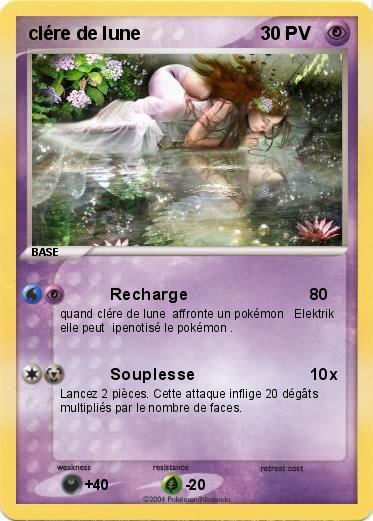 Pokemon clére de lune