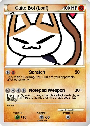 Pokemon Catto Boi (Loaf)