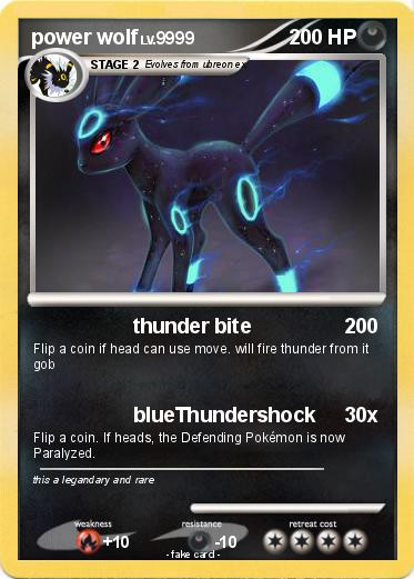 Pokemon power wolf