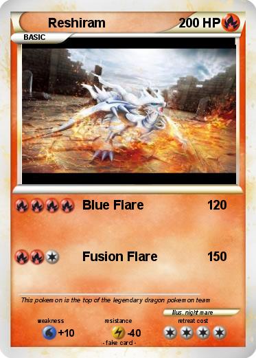 Pokemon Reshiram