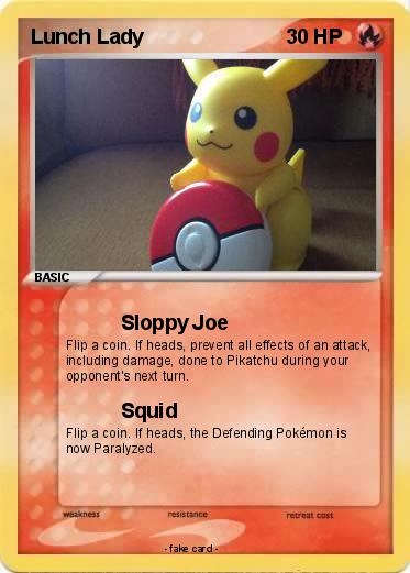Pokemon Lunch Lady