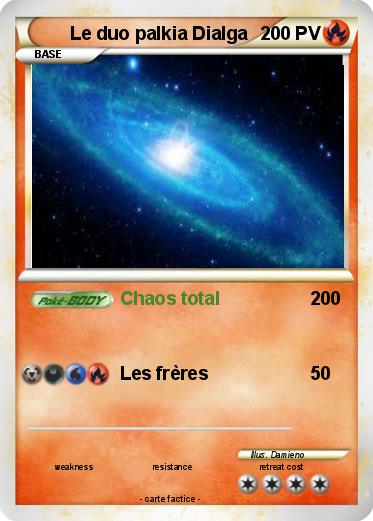 Pokemon Le duo palkia Dialga
