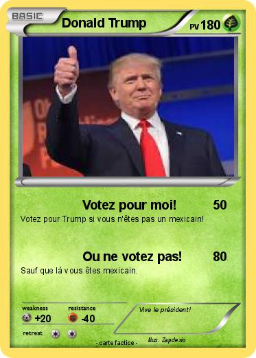 Pokemon Donald Trump