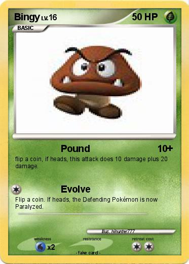 Pokemon Bingy