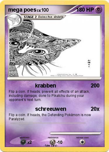 Pokemon mega poes