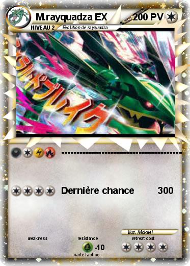 Pokemon M.rayquadza EX