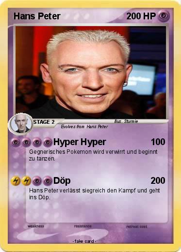 Pokemon Hans Peter