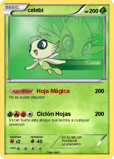 Pokemon celebi