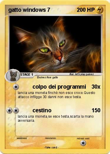 Pokemon gatto windows 7