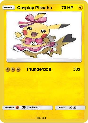 Pokemon Cosplay Pikachu