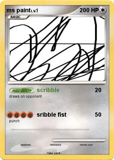 Pokemon ms paint