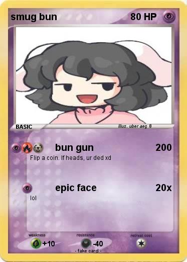 Pokemon smug bun