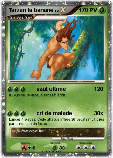 Pokemon Tarzan la banane