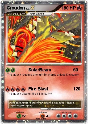 Pokemon Groudon