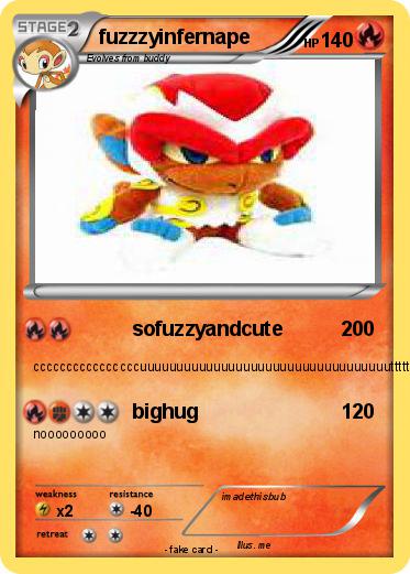 Pokemon fuzzzyinfernape