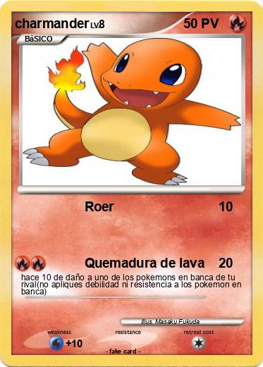 Pokemon charmander
