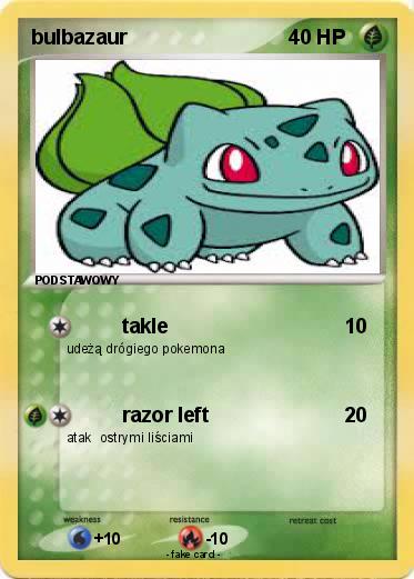 Pokemon bulbazaur