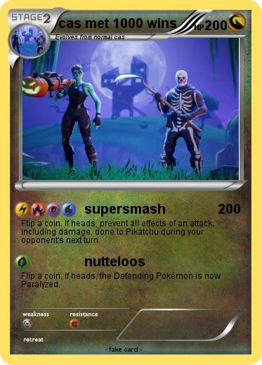 Pokemon cas met 1000 wins