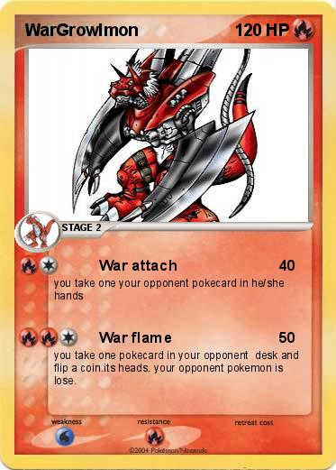 Pokemon WarGrowlmon