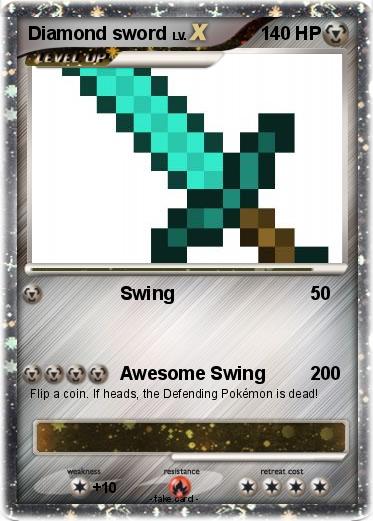Pokemon Diamond sword
