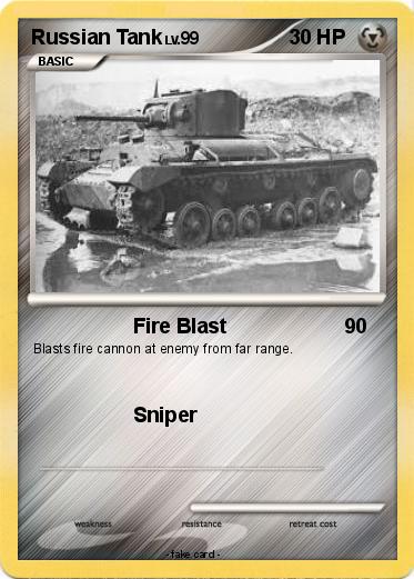 Pokemon Russian Tank