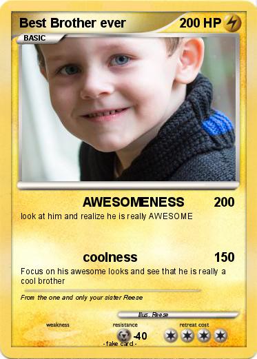 Pokemon Best Brother ever