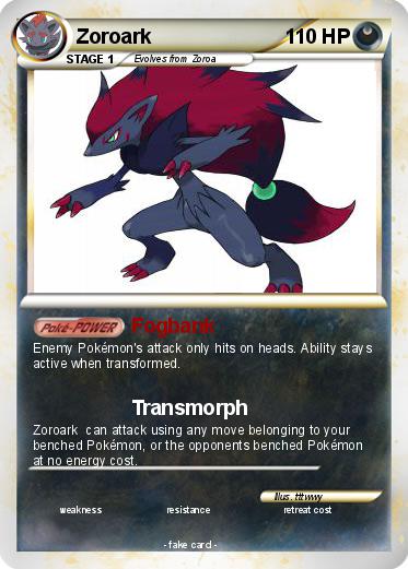 Pokemon Zoroark