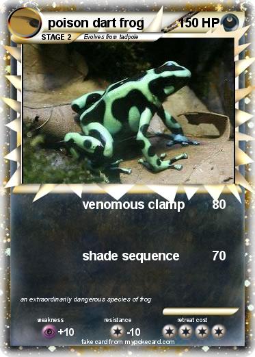 Pokemon poison dart frog