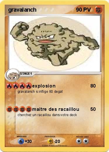 Pokemon gravalanch   