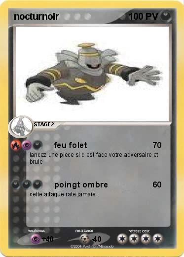 Pokemon nocturnoir