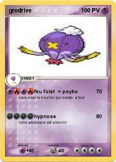 Pokemon grodrive
