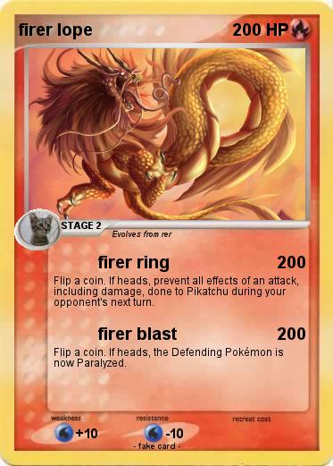 Pokemon firer lope