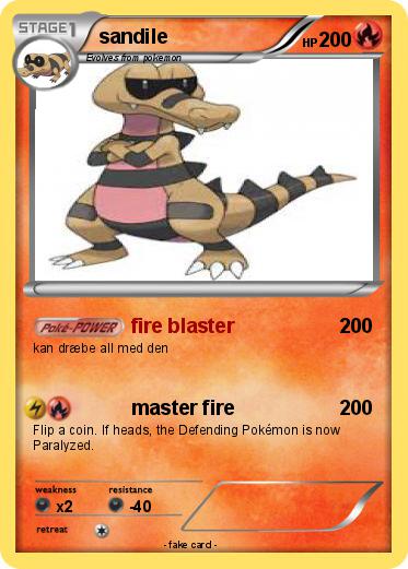 Pokemon sandile