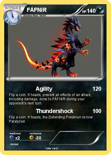 Pokemon FÁFNIR