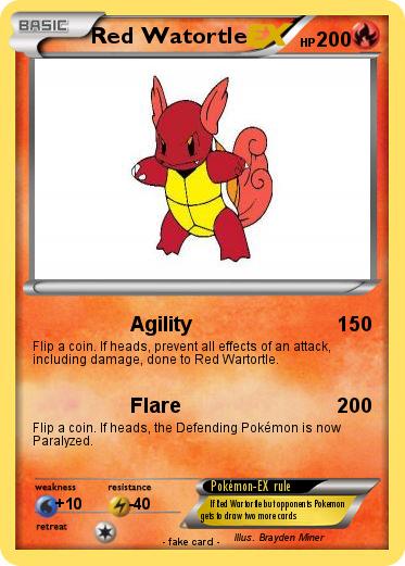 Pokemon Red Watortle