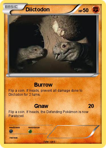 Pokemon Diictodon