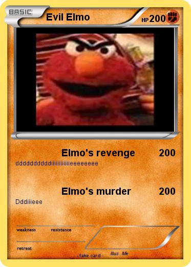Pokemon Evil Elmo