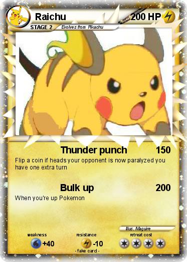 Pokemon Raichu