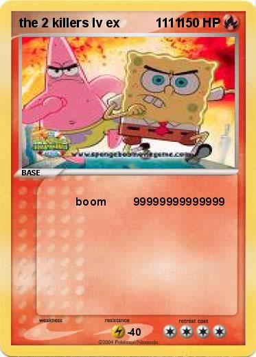 Pokemon the 2 killers lv ex          1111