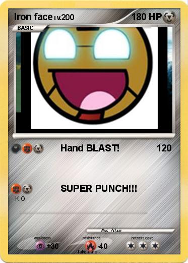 Pokemon Iron face