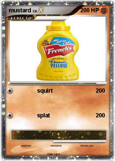 Pokemon mustard