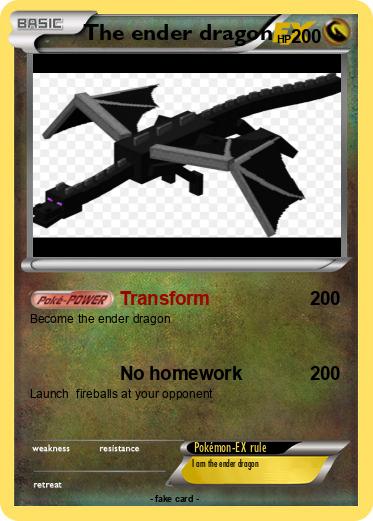 Pokemon The ender dragon