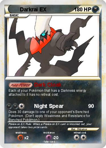 Pokemon Darkrai EX