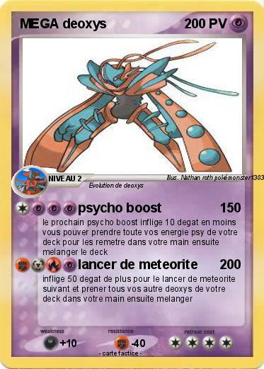 Pokemon MEGA deoxys