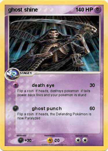 Pokemon ghost shine